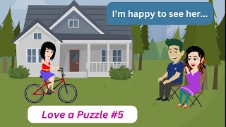 Love a Puzzle #5| Learn English through story | Subtitle | Improve English | Animation story