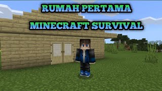 RUMAH PERTAMA | MINECRAFT SURVIVAL INDONESIA #1