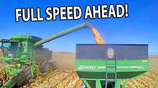 GOING At It NOW! Corn HARVEST 2021 Is WELL Underway