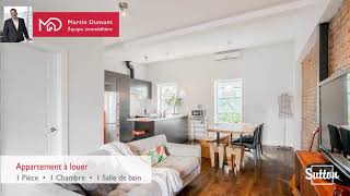 Appartement - Loué - 1 Pièce - Mercier/Hochelaga-Maisonneuve - 1 600 $/mois