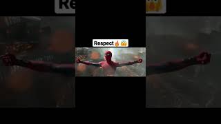 Respect Spider-Man Moment 😱🔥#respect #shorts #likeaboss #foryou