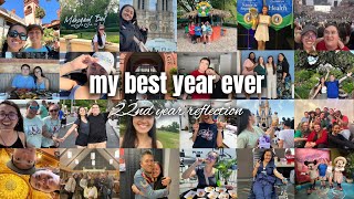 the best year of my life 💭 22nd year reflection + 5 lessons I learned at 22