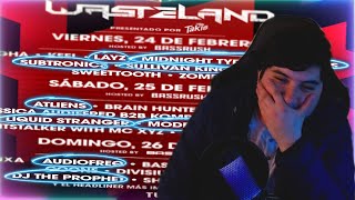 Line up Wasteland EDC México 2023 | Djs IMPERDIBLES!