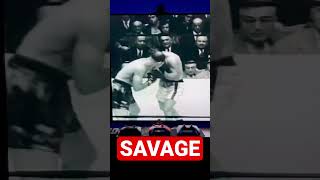 Rocky Marciano SAVAGE KO of Joe Luis