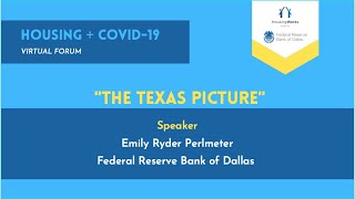 2021 Forum: "The Texas Picture" with Emily Ryder Perlmeter