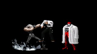 ( KOF MUGEN ) New Fınal Rugal Vs Boss Yamazaki Team