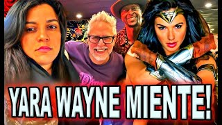 YARA WAYNE MIENTE! SUS FANATICOS SE INVENTAN ATAQUES DESDE WONDER WOMAN DE GAL GADOT! DC WARNER