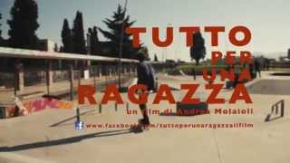 Tutto per una ragazza - Il film. Riprese in corso allo skatepark di Cinecittà - Roma