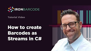 How to create Barcodes as Streams in C# Using IronBarcode | IronBarcode Tutorial