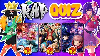 Can You Guess The Anime From Rap Song? 🎶🎤 Anime Quiz 🎶🎤 [25 Anime Quiz]