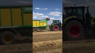 Claas bei der Ernte