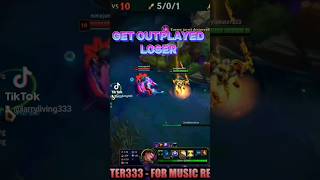 LOSER KHA ZIX GETS OUTPLAYED #leagueoflegends