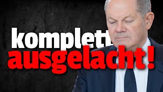 💥PEINLICH: Scholz bei Bürgerdialog AUSGELACHT