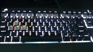 Corsair Strafe RGB MX Silent Mechanical Gaming Keyboard