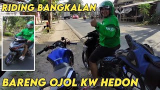 Riding Bareng Ojol kw Hedon Bangkalan Motovlog Madura Bangkalan#vixion #vixionmodif #akangmv