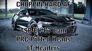 2019 SS Camaro Texas Speed Ported heads, EL-C7 cam, Headers with high flow cats, Hooker Blackheart