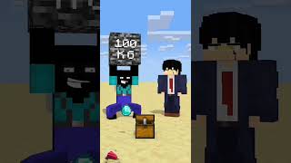 HELP Herobrine From 1 Sit Up = 1 Diamond #friendship #shorts #trending #anime