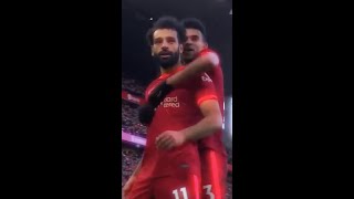 Mohamed Salah goal from Alisson assist ⚽🔥🎵 #shorts