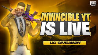 NEW BGMI BAPE SET ACCOUNT LEST GO!!🔴| UC GIVEAWAY LIVE