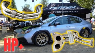 VB WRX Perrin header 22+ Subaru WRX equal length manifold upgrade BIG POWER!