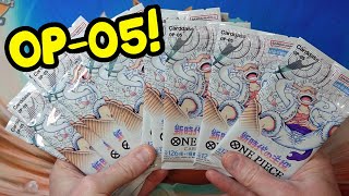 One Piece TCG Another Awakening of The New Era Pack Opening! OP-05!