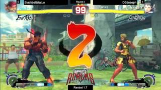 Realms Games USF4 Ranbat 1.7 Round 4 Blackbeltstatus vs DBJoseph