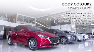 Body Colours Mazda 2 Sedan - Mazda Jateng & DIY