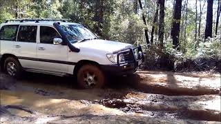 4wd fun with dad in 2014, when I discovered you don't do put a snatch strap on a nudge bar!