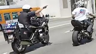 POLICE CHASE COMPILATION #7 COPS VS BIKERS 2018