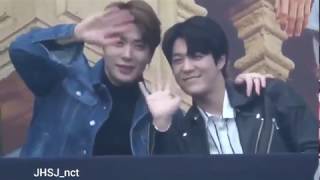 180325 JAEHYUN AND JENO @ COEX fansign (CUTE!)