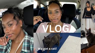 VLOG #3| WE GOT A CAT!! | WEEKEND VLOG | ORGANIZING THINGS | DAYS IN OUR LIVES