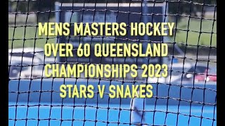 SNAKES V STARS.Mens Masters over 60 Hockey Townsville 2023