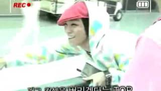 Bigbang - Top's funny action (Cut)