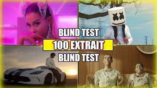 BLIND TEST / 100 MUSIQUE / TROUVE QUI CHANTE / 1970-2021