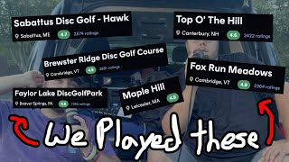 Playing The Best Disc Golf Courses In The World (VanLife ep. 2)