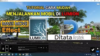 Cara Menjalankan Mobil di Lumion - Mass Move Car Effect