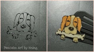 Beagle Pancake , Dog Pancake , Animal Pancake Art