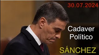 PEDRO SÁNCHEZ !!! LLEGÓ TU DÍA EN EL QUE TERMINARÁS COMO IMPUTADO !! CADAVER POLÍTICO !!!