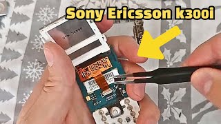 Sony Ericsson K300i - Demontaż , Naprawa - Krok po Kroku