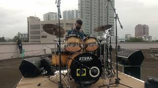 RICKSON RUIZ - 9am drum alarm ABS-CBN rooftop 😂