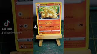 3d Ninetales Pokemon Card #zombiegrimm #cardpokemon #pokemonviral #pokemontiktok #foryourpage #fyp