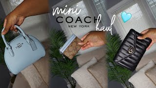 Mini Coach Haul | ft Coach Sydney Satchel & Coach Tammie Clutch