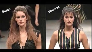 Yasmeen Ghauri & Susan Holmes ⭐Runway Walk