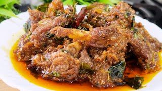 Mutton Sukka| Spicy Mutton Fry | Bhuna Gosht Recipe |