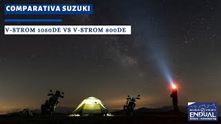 Comparativa Suzuki V-Strom 1050DE vs V-Strom 800DE