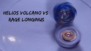 Beyblade Burst Helios Volcano Vs Rage Longinus