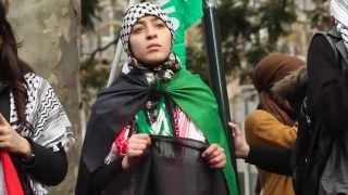 Protest for Palestine in Sydney Australia, 2014