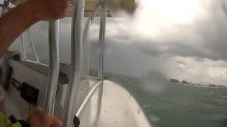 Storm running Gulf of Mexico