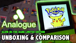 Glow-in-the-Dark Analogue Pocket Limited Edition - Unboxing and Gameplay Comparison