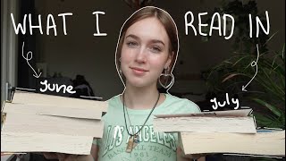 the books i read in june & july | 7 books!!